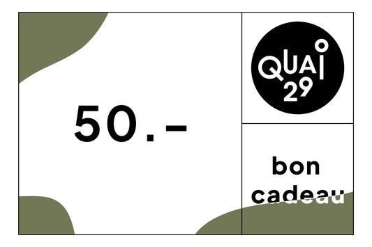 Bon cadeau Quai 29