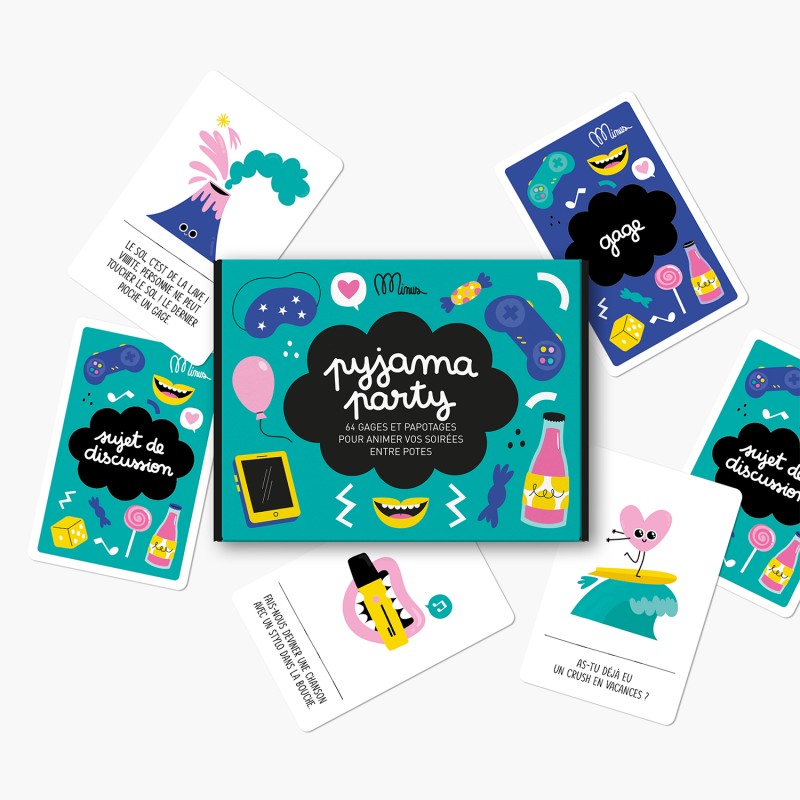 Cartes gages et papotages
