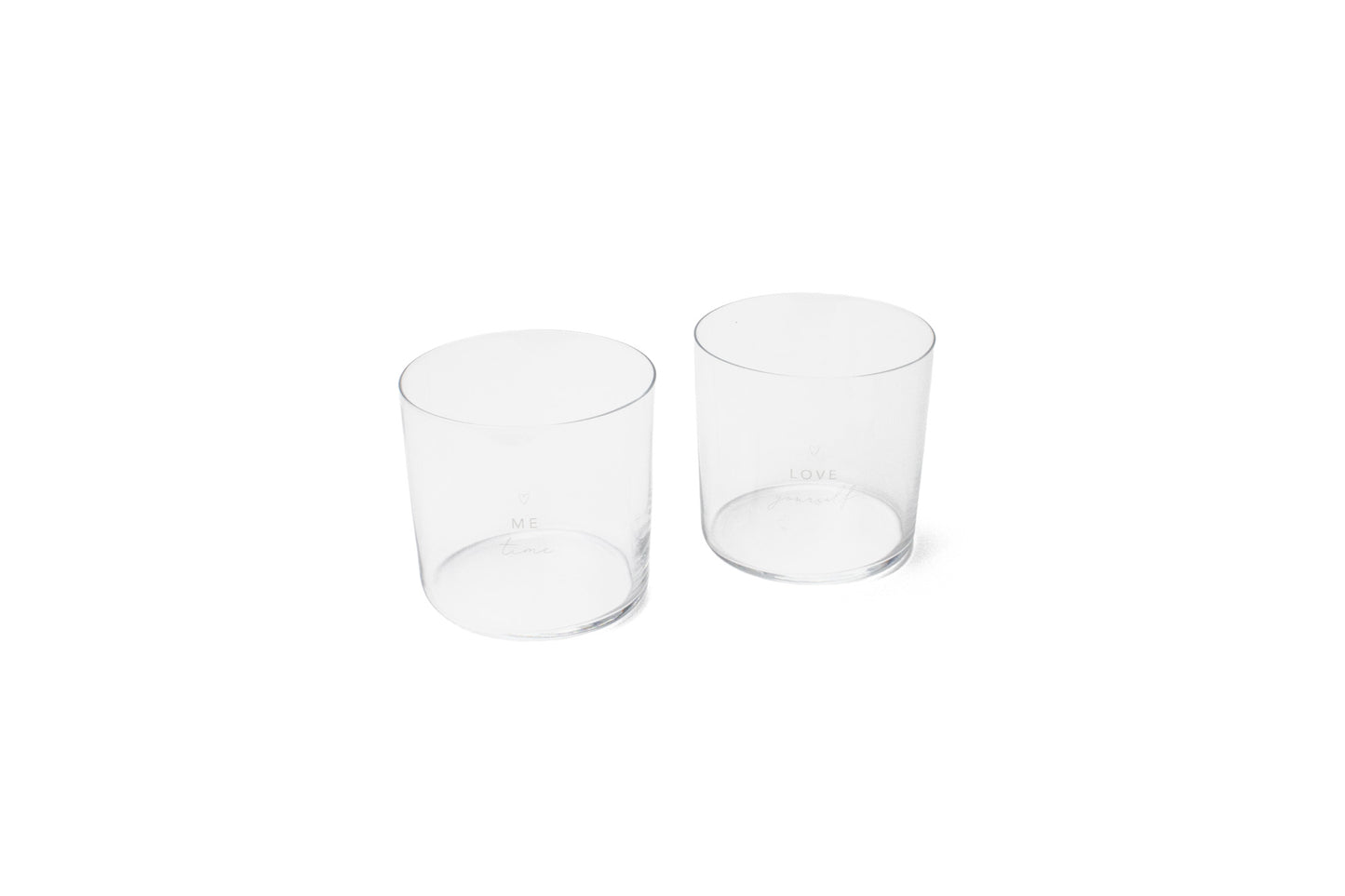 Set de 2 verres self-love